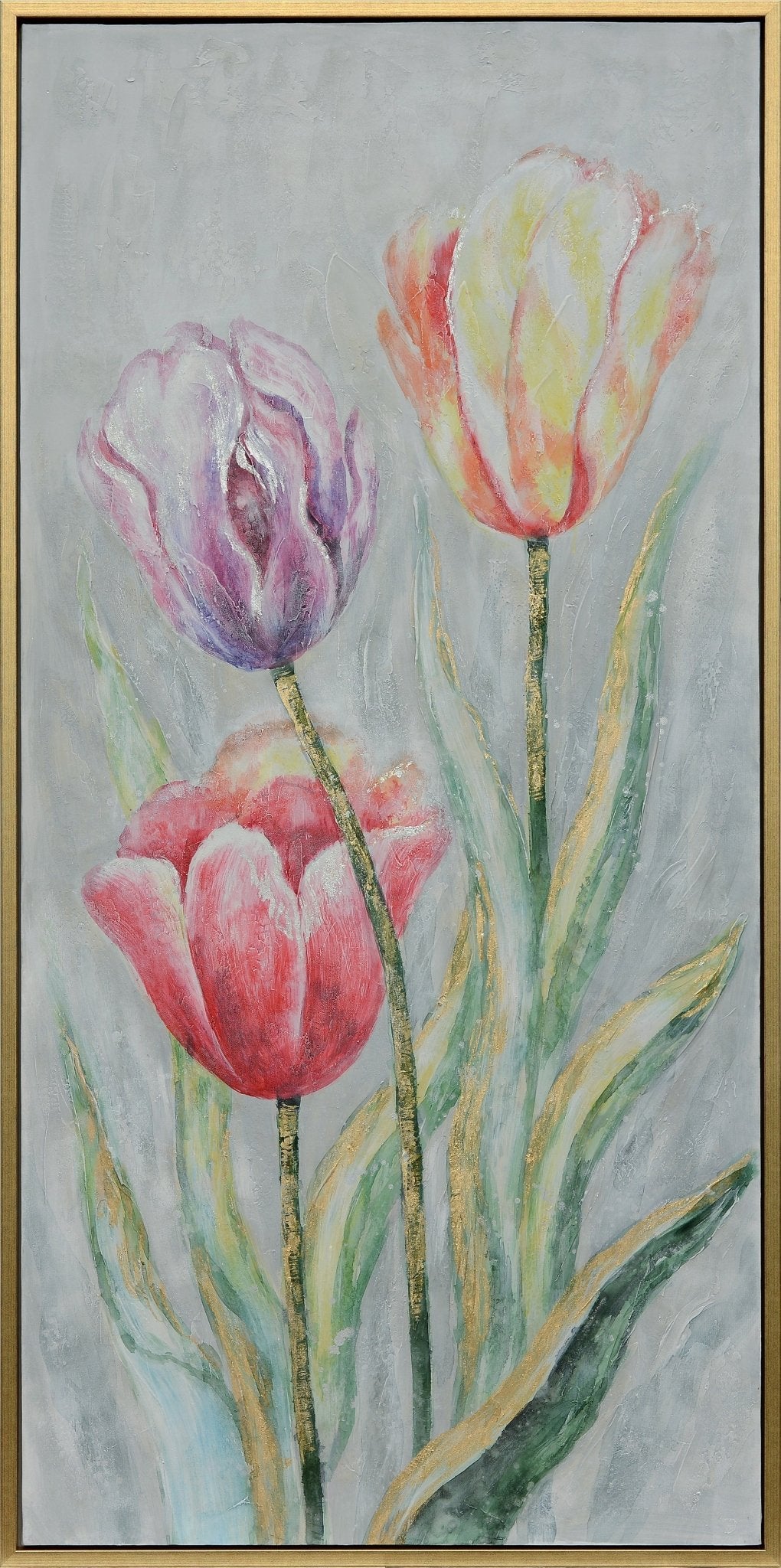 Haya Flowers Handmade Oil Painting Wall Art| Crestview