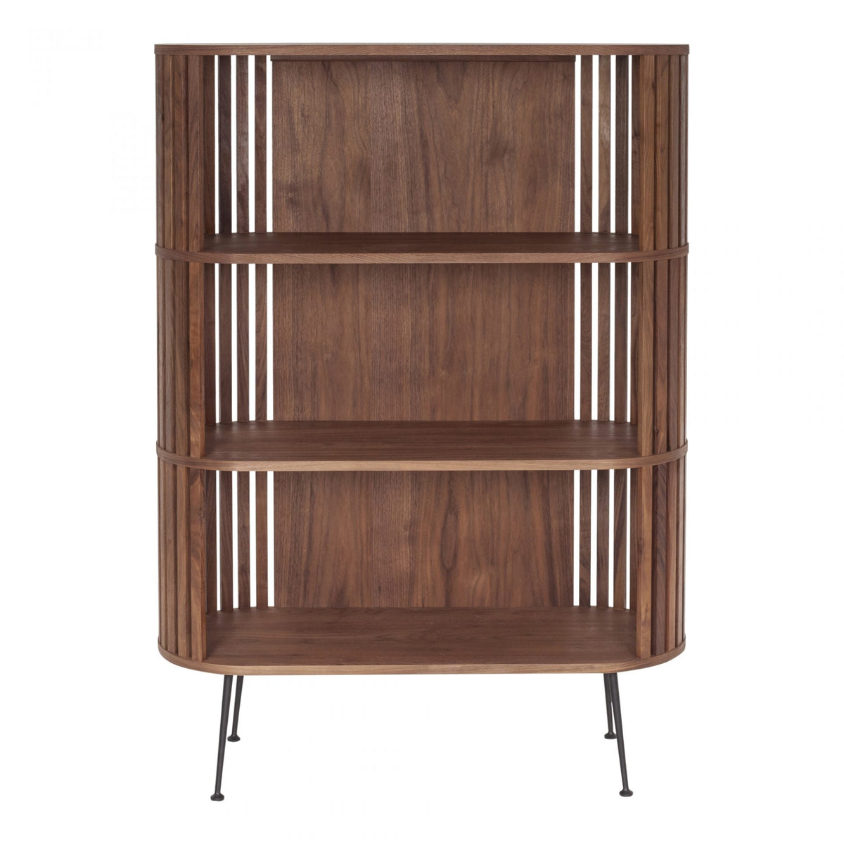 Henrich Bookshelf Natural Oil Cabinets & Chests| Moe's Home