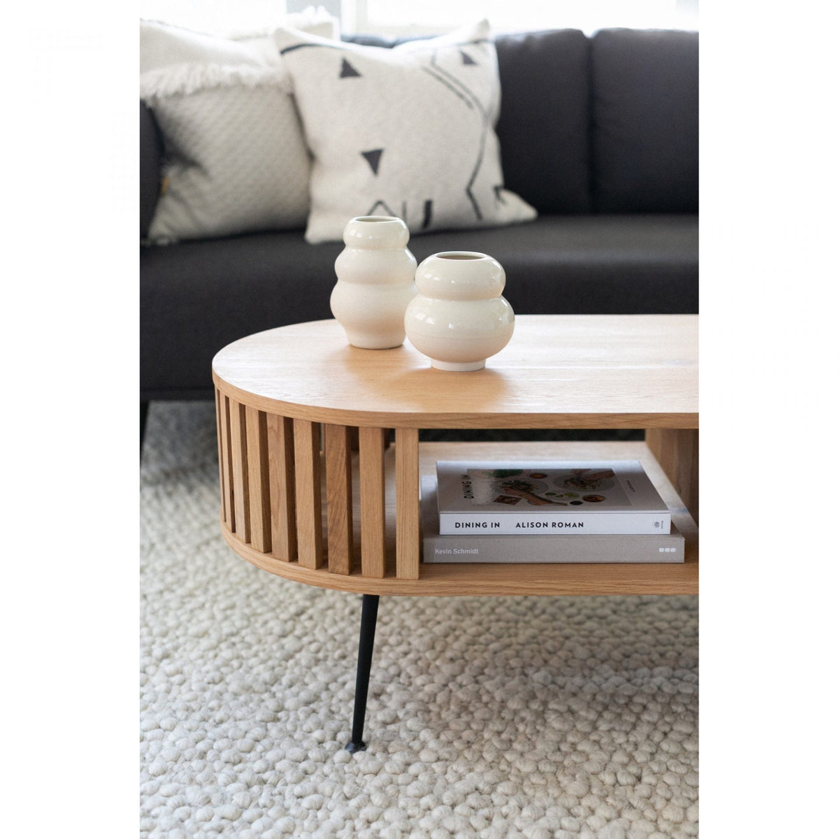 Henrich Coffee Table White Oil Coffee Tables| Moe's Home