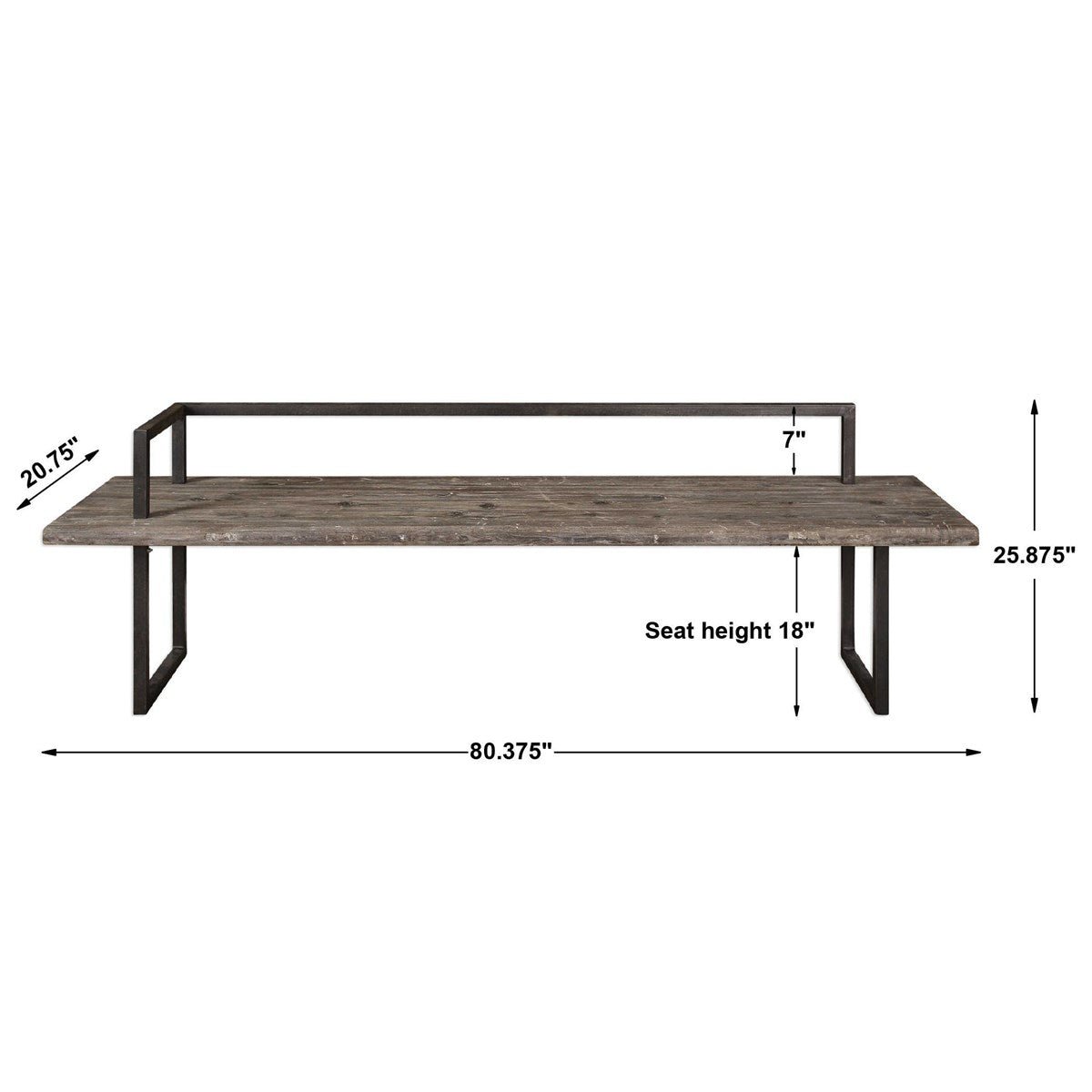 Herbert Bench Benches| Uttermost