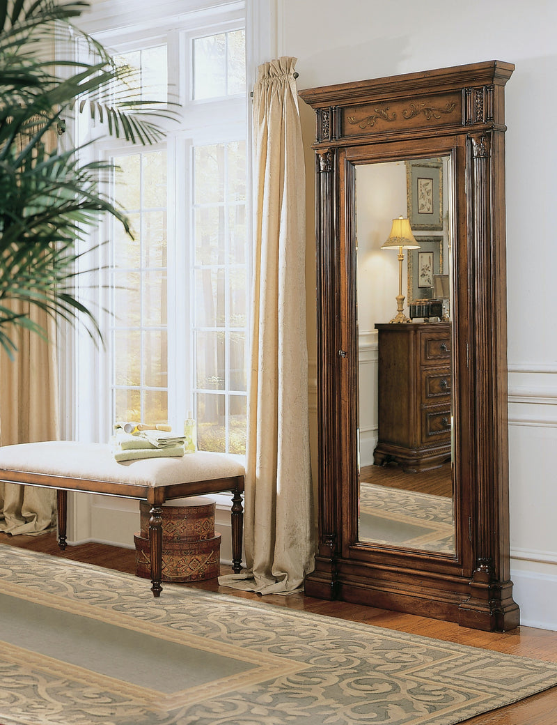 Floor Mirror w/Jewelry Armoire Storage (6623234293856)