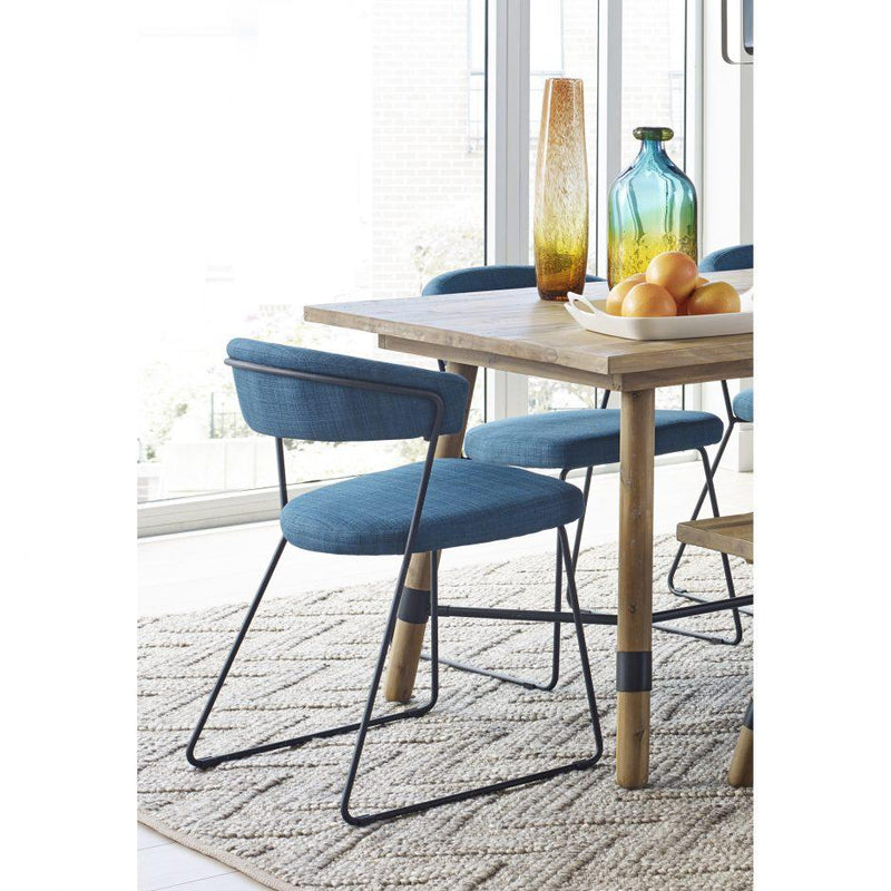 Adria Dining Chair Blue-M2 - Al Rugaib Furniture (4583215923296)