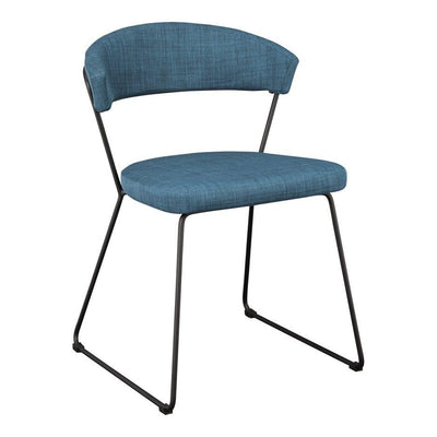 Adria Dining Chair Blue-M2 - Al Rugaib Furniture (4583215923296)
