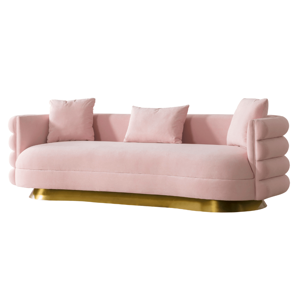 Huda Pink Living Room Set Living Room Sets| Roots Furniture