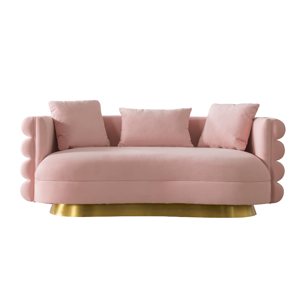 Huda Pink Loveseat Sofas & Loveseats| Roots Furniture