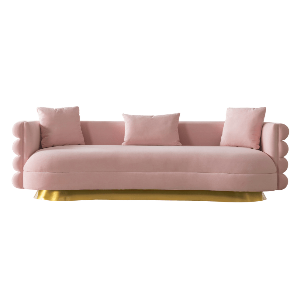Huda Pink Sofa Sofas & Loveseats| Roots Furniture