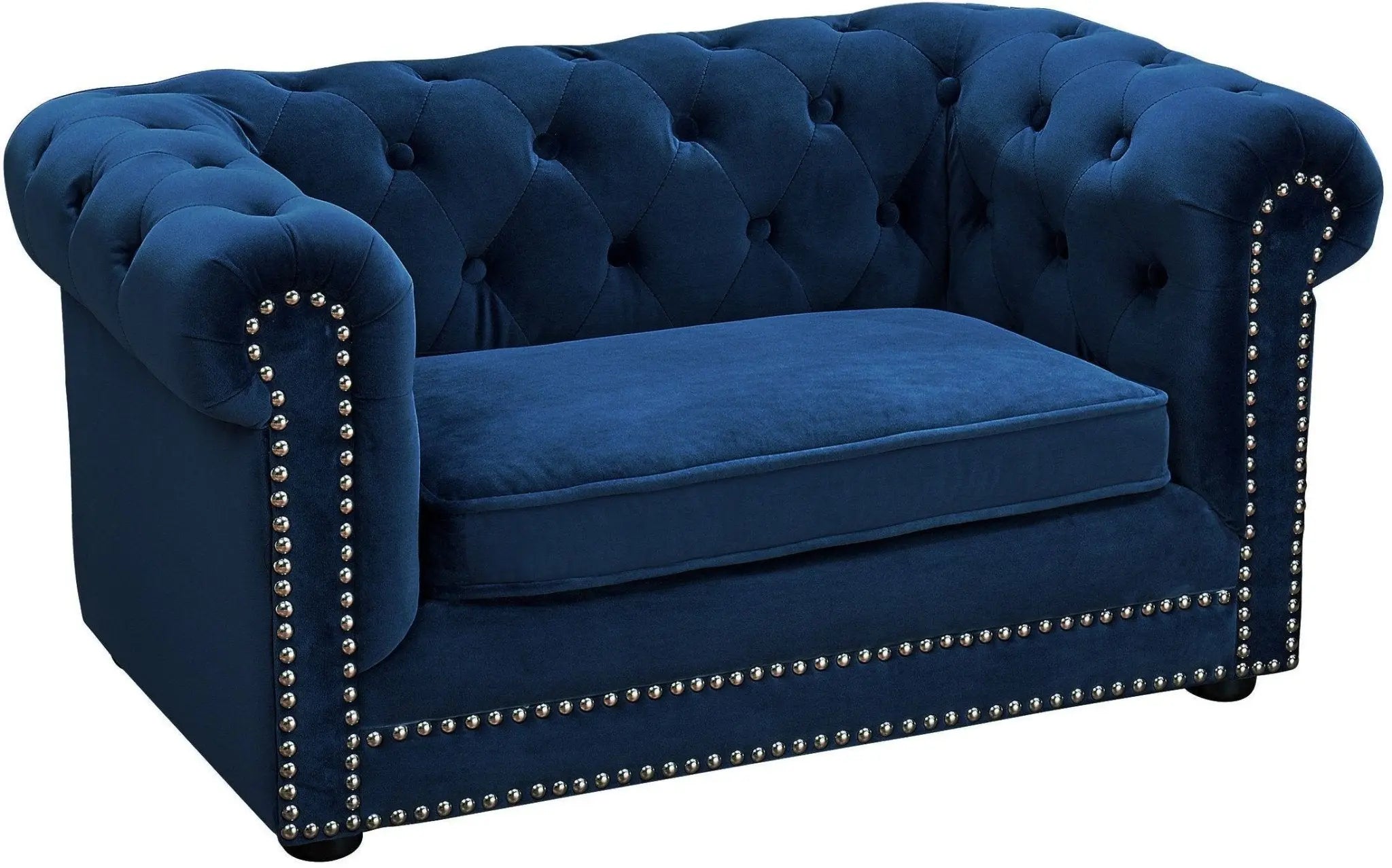 Husky Navy Pet Bed Pet Furniture| TOV