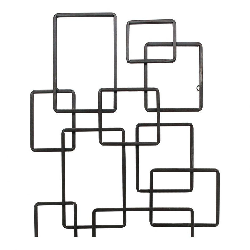 Steel Squares Wall Decor - Al Rugaib Furniture (4583269007456)