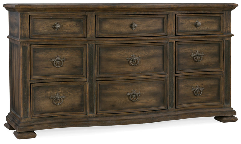Williamson Nine-Drawer Dresser - Al Rugaib Furniture (4688717840480)