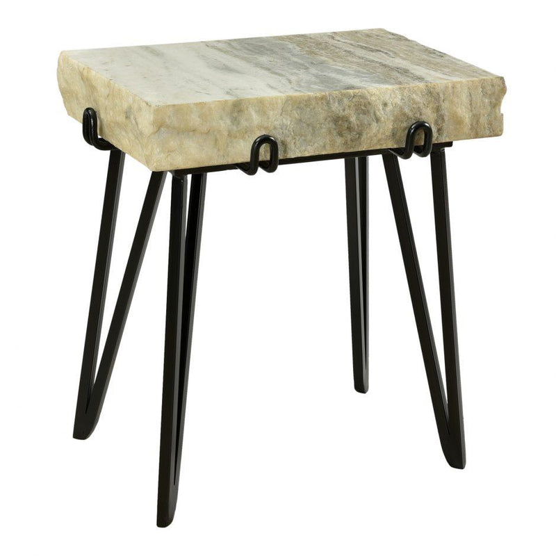 Alpert Accent Table Sand - Al Rugaib Furniture (4568059707488)