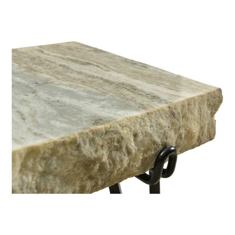 Alpert Accent Table Sand - Al Rugaib Furniture (4568059707488)