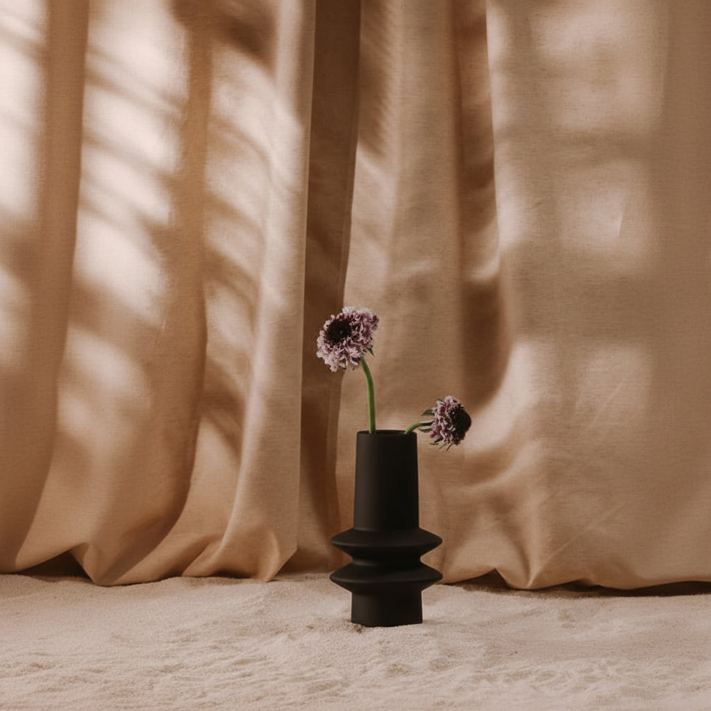 Illustrator Vase Small Black Table Decors| Moe's Home