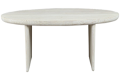 Pine Grey White End Table (6641842356320)