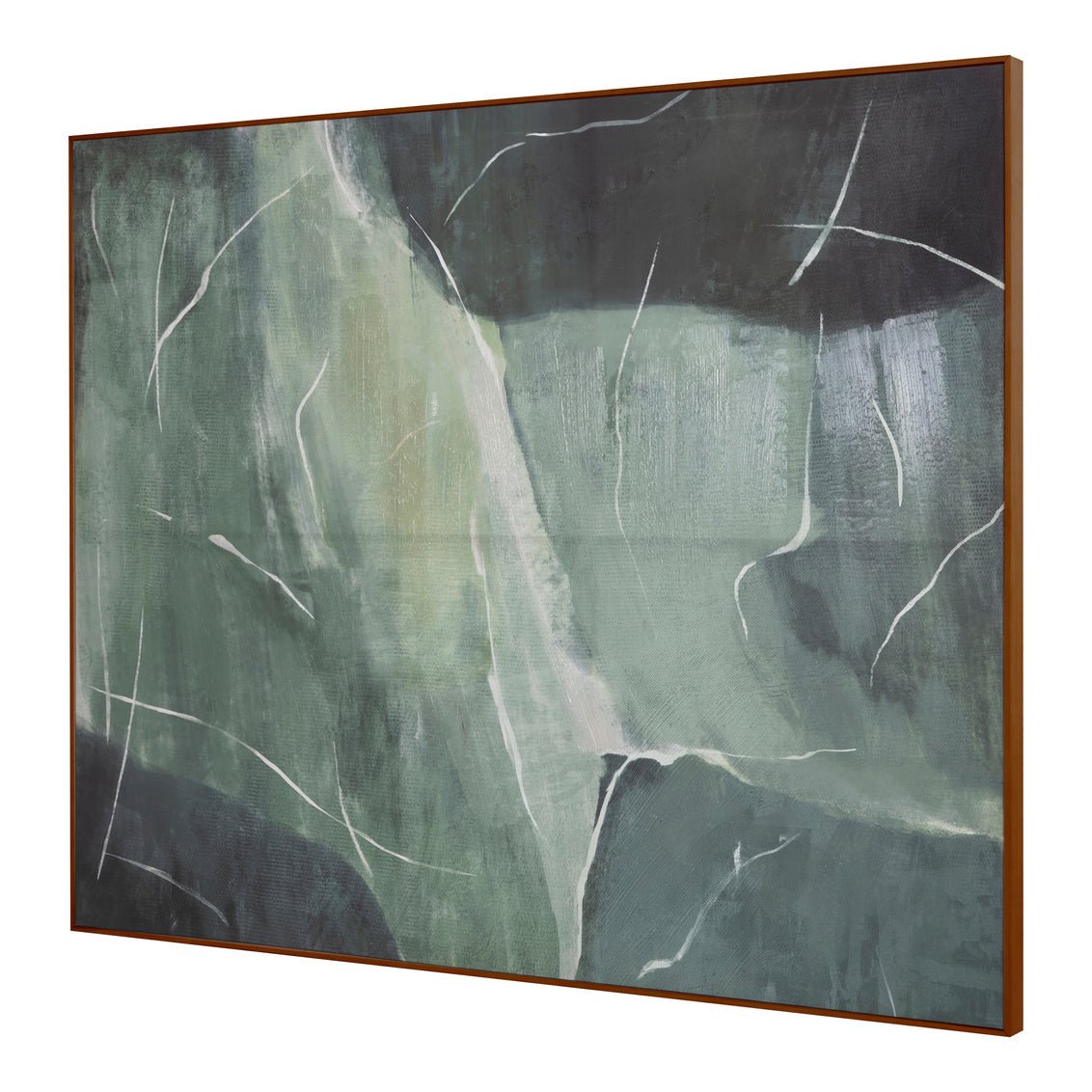 Impression Framed Painting Verdant Palette Paintings & Pictures| Moe's Home