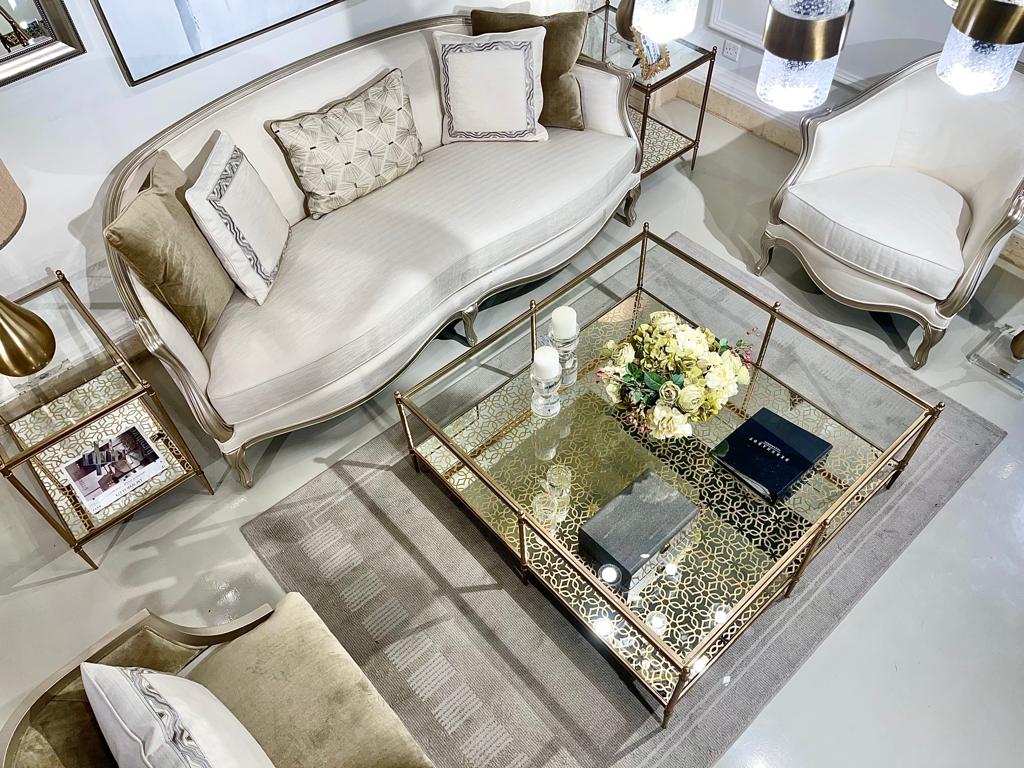 Intl-Caracole Classic - Le Chaise (Green Gold) Chairs| Caracole