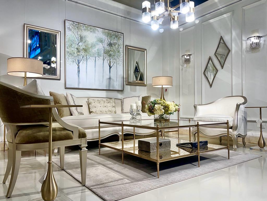 Intl-Caracole Classic - Le Chaise (Green Gold) Chairs| Caracole