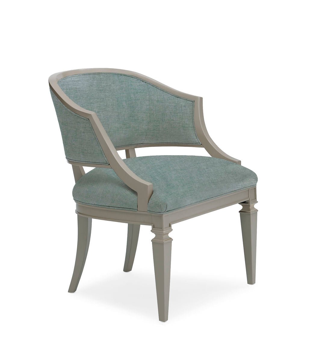 Intl-Classic Upholstery - Sit Anywhere (Teal) Chairs| Caracole