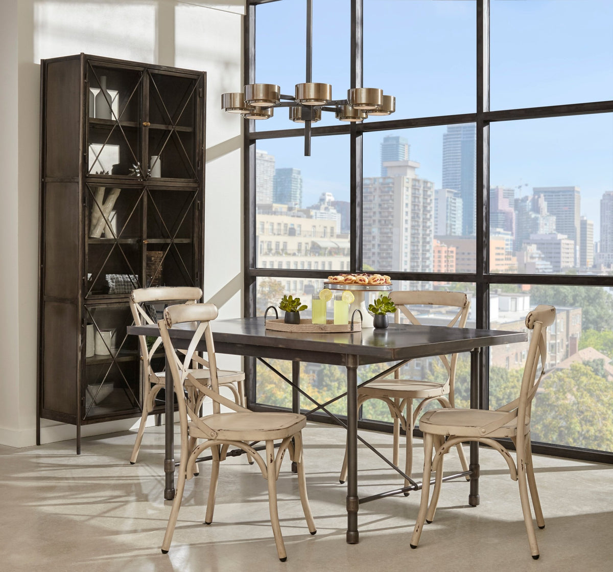 Iron Display cabinet Cabinets & Chests| Hooker