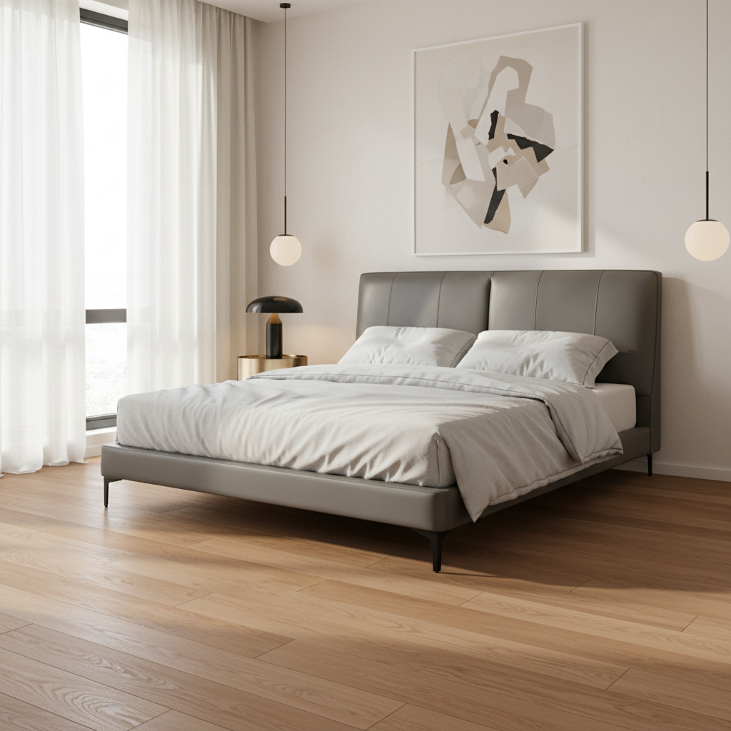IS Grey Bed Beds| Roots Furniture