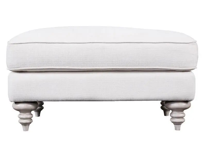 IVORY OTTOMAN Ottomans| Magnussen