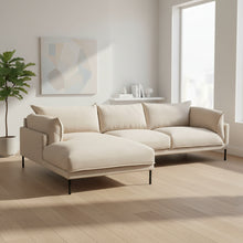 Jamara Sectional Left Sandy Beige