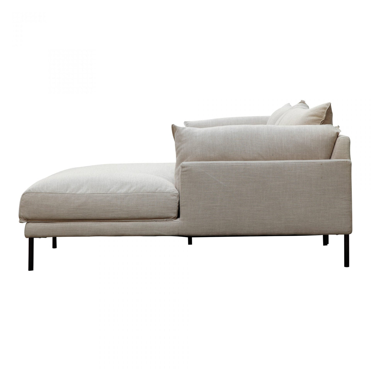 Jamara Sectional Left Sandy Beige Sectionals| Moe's Home