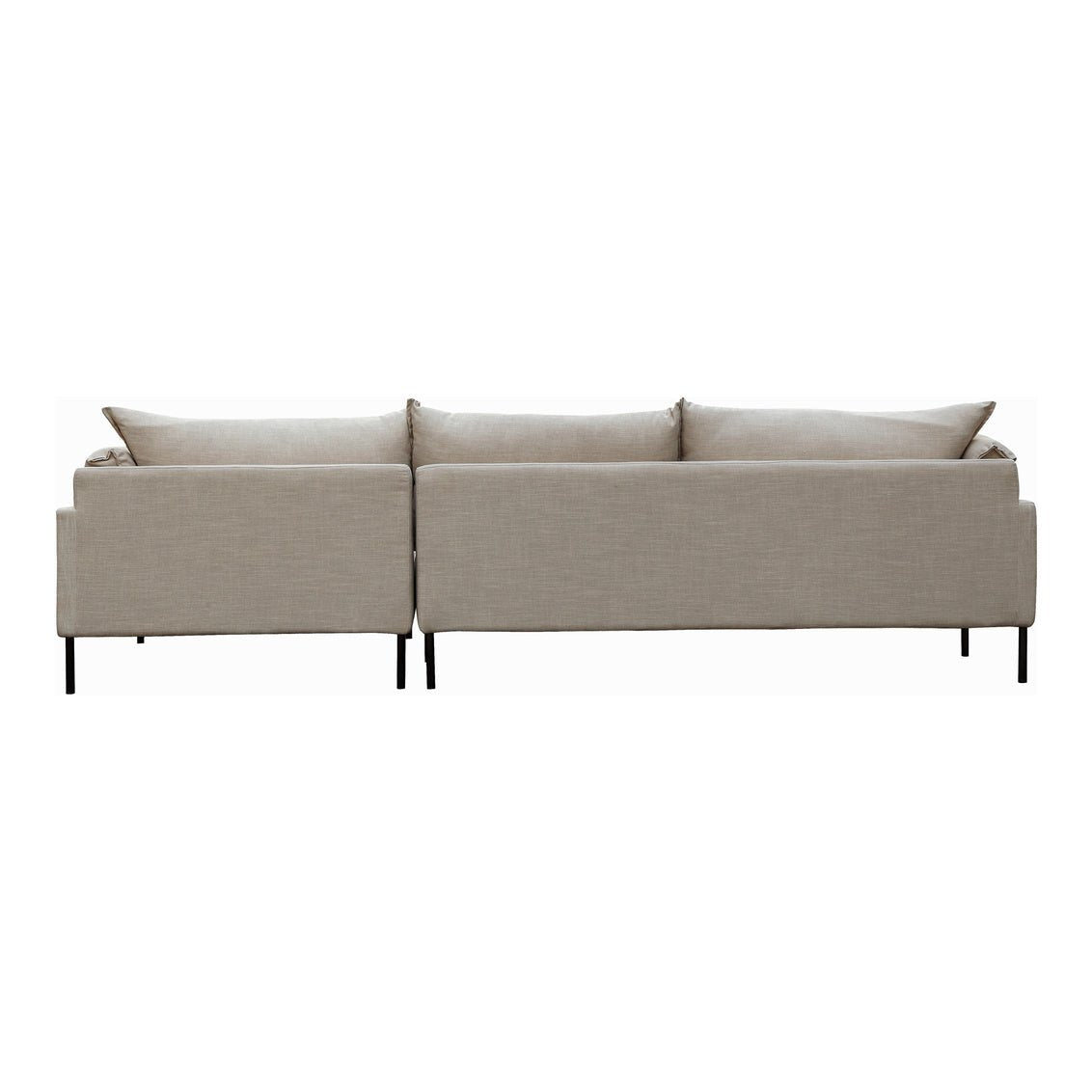 Jamara Sectional Sandy Beige Right Sectionals| Moe's Home