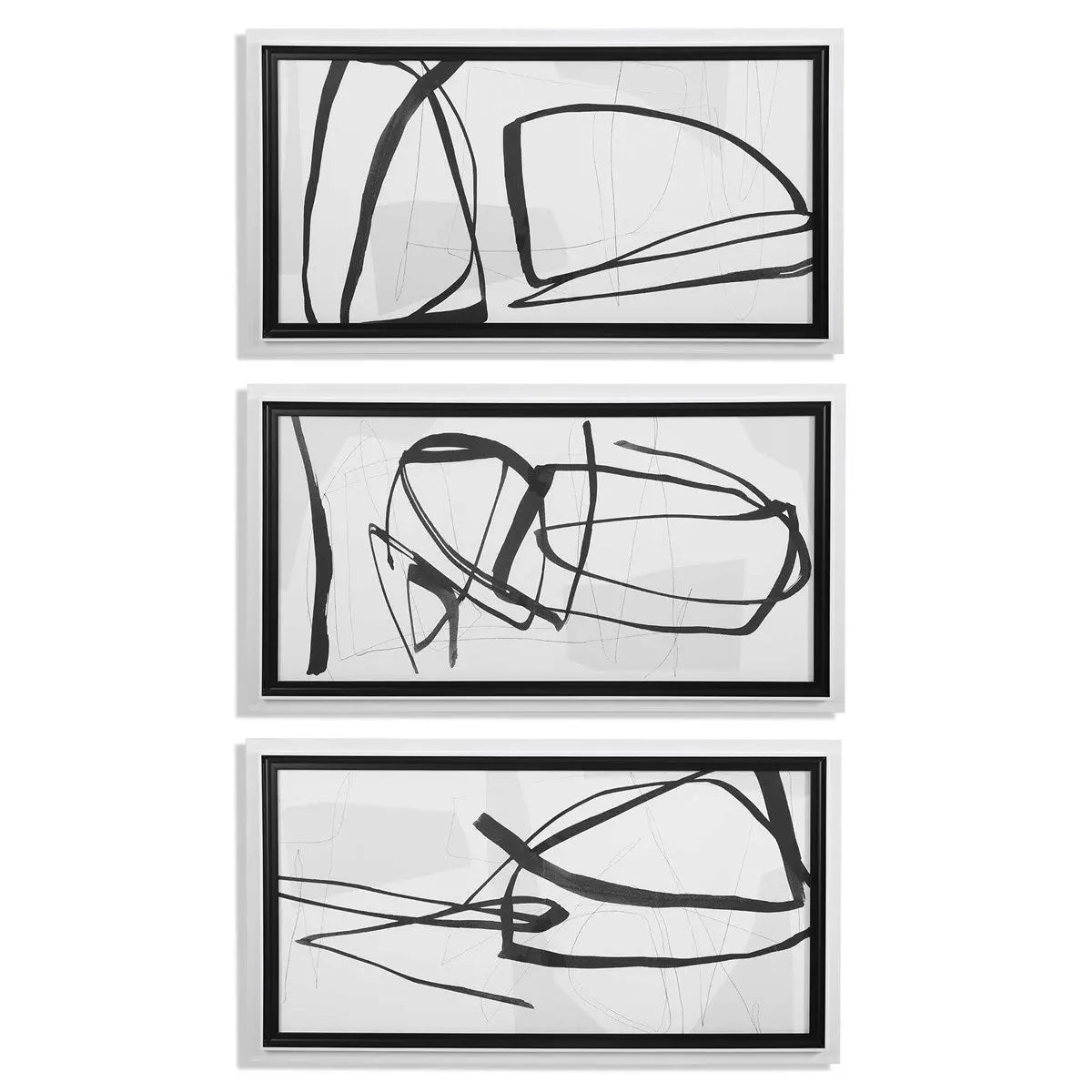 Jargon Wall Art, S/3 Mirrors| Uttermost