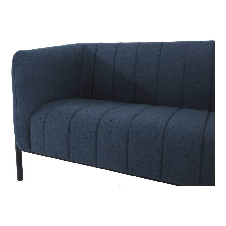 Jaxon Dark Blue Sofa Sofas & Loveseats| Moe's Home