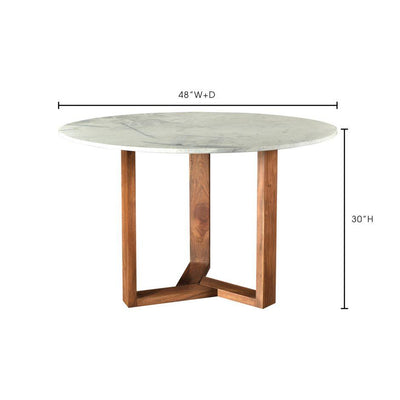 Jinxx Dining Table Brown - Al Rugaib Furniture (4583190134880)