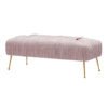 Jessica Mauve Velvet Bench Benches| TOV
