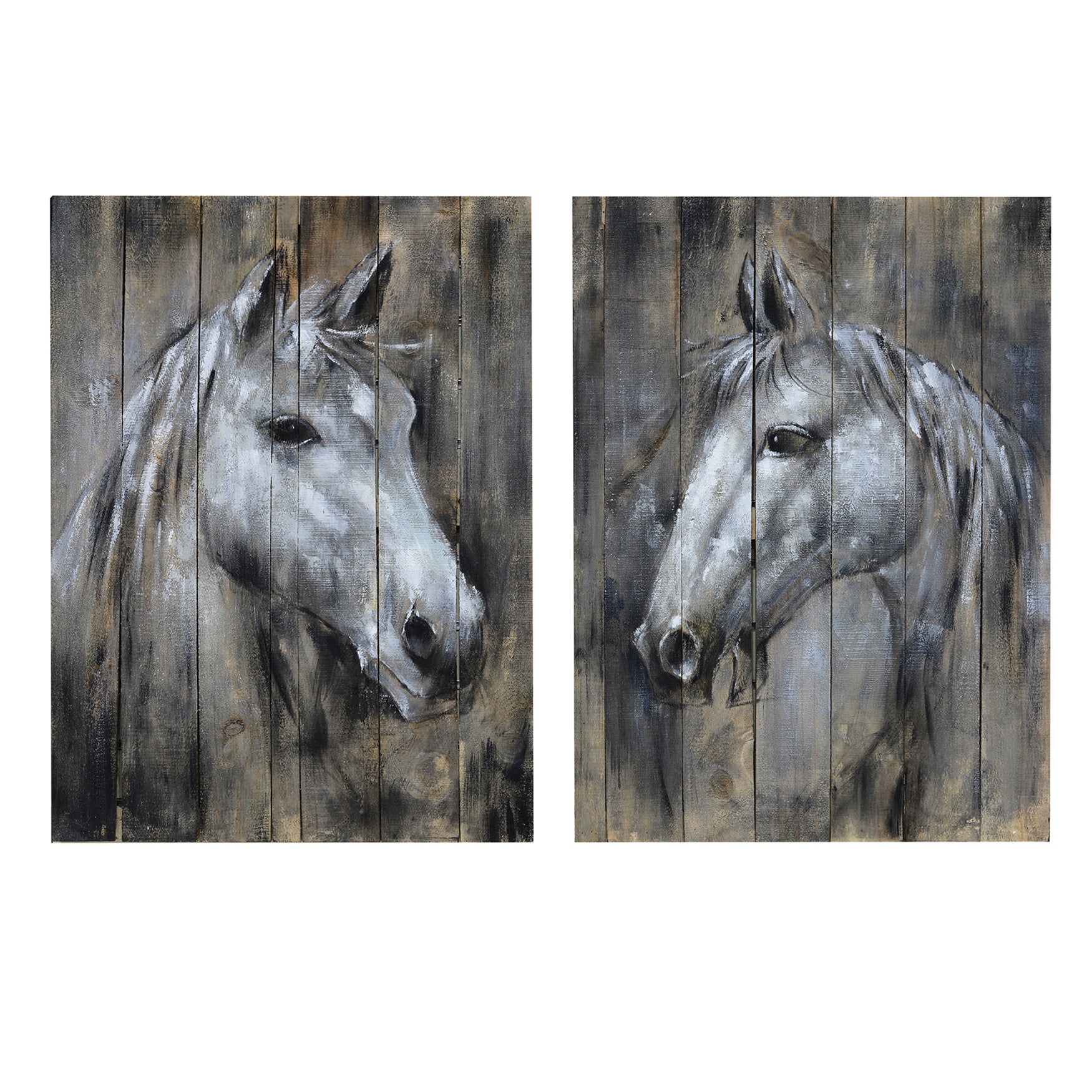 Jinan Hand Painted Wooden Wall Painting Wall Art| Crestview