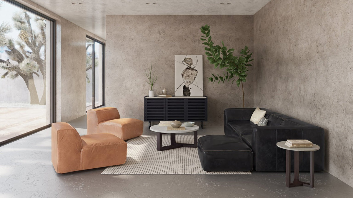 Jinxx Side Table Charcoal Grey Accent & End Tables| Moe's Home
