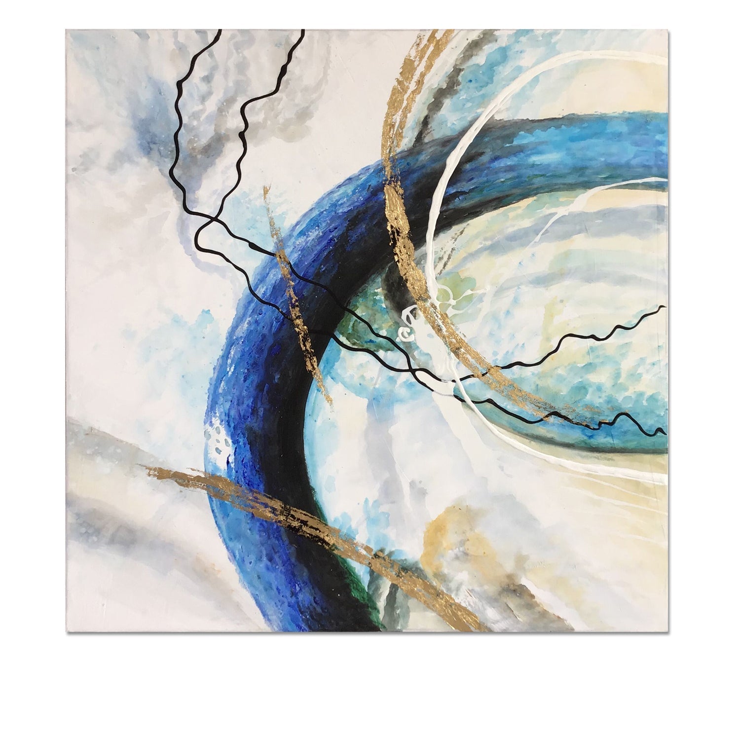 Julia Painted Canvas Wall Art| Crestview