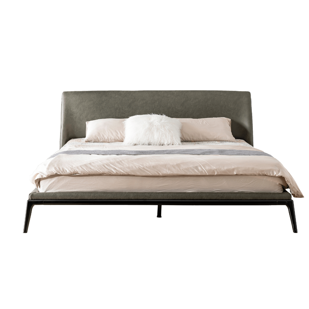 KD Grey Bed Beds| Roots Furniture