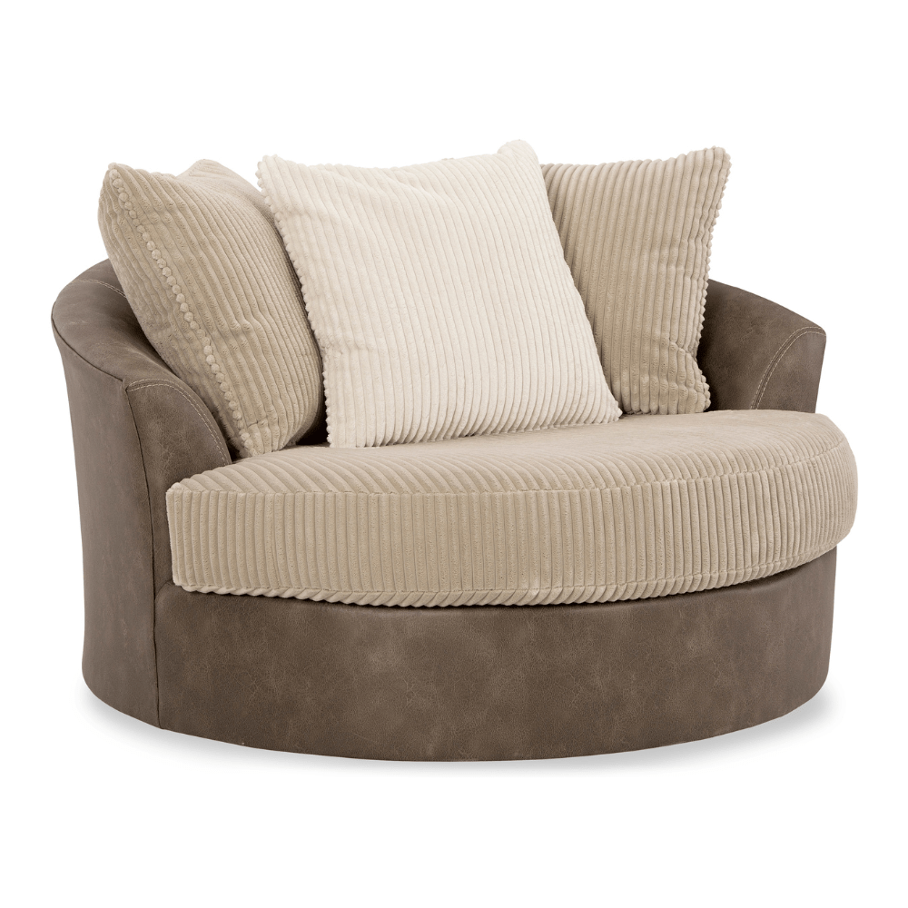 Keskin Oversized Swivel Accent Chair Chaises| Ashley Homestore