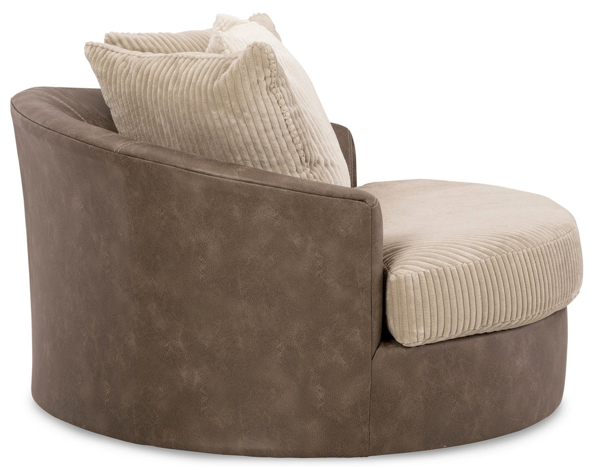 Keskin Oversized Swivel Accent Chair Chaises| Ashley Homestore