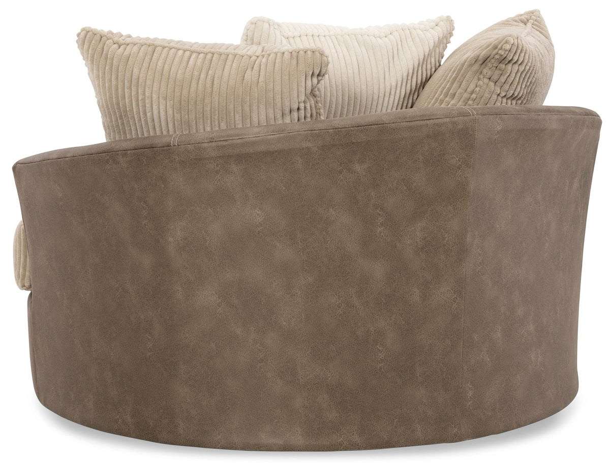 Keskin Oversized Swivel Accent Chair Chaises| Ashley Homestore