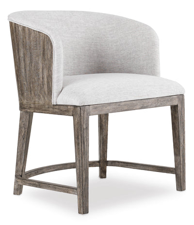 Upholstered Chair w/wood back - Al Rugaib Furniture (4688741728352)