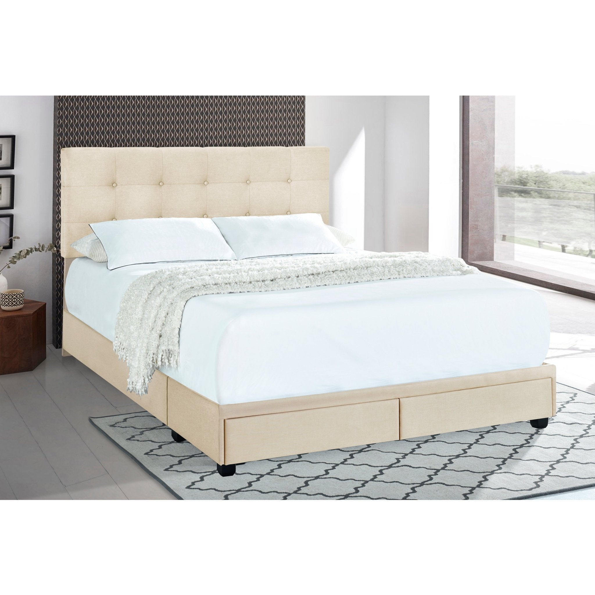 King Storage Bed - Linen Beds| Hooker