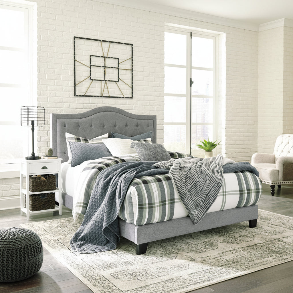 Jerary Upholstered king Bed Beds| Ashley Homestore