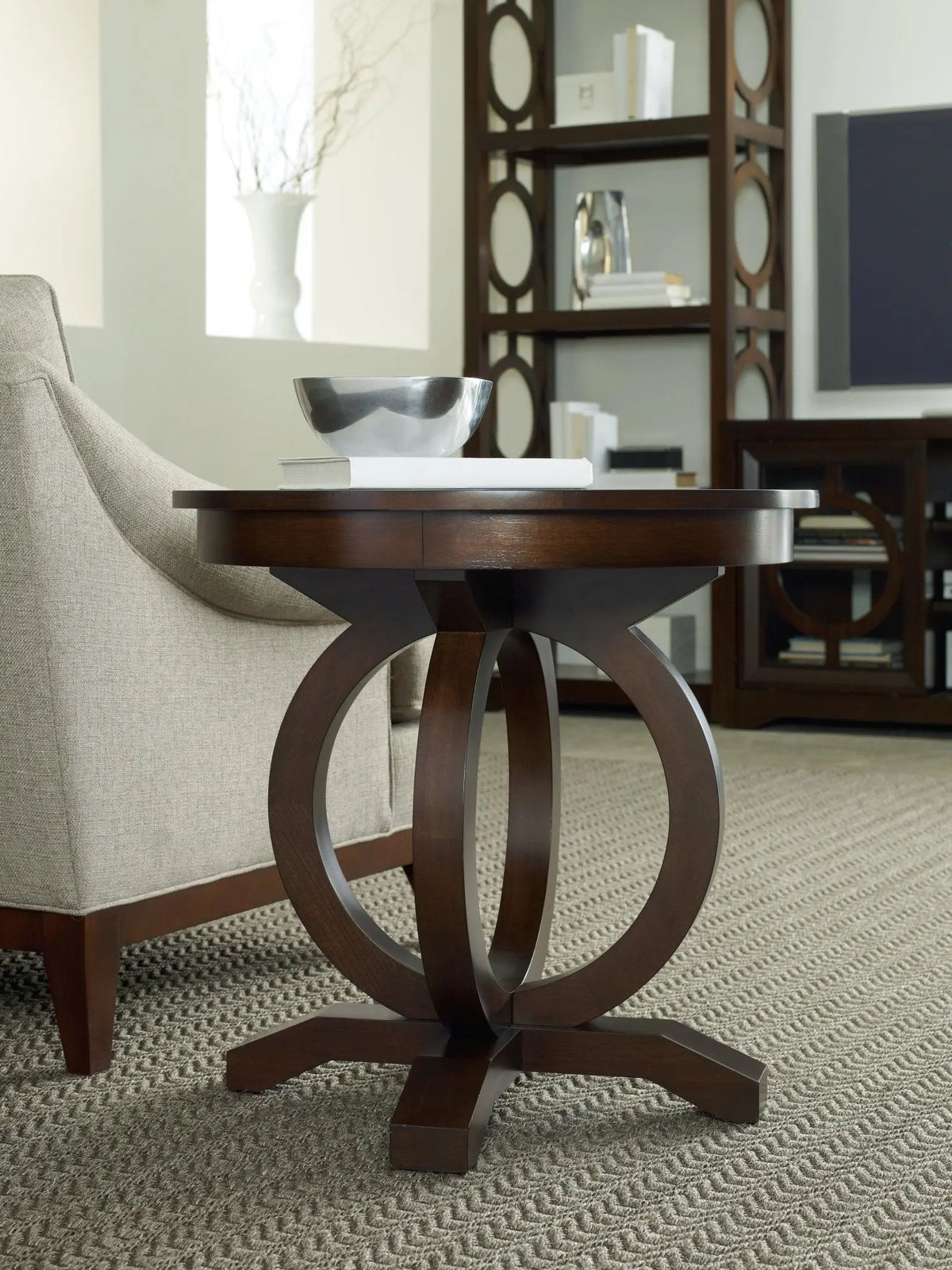 Kinsey Round End Table Accent & End Tables| Hooker