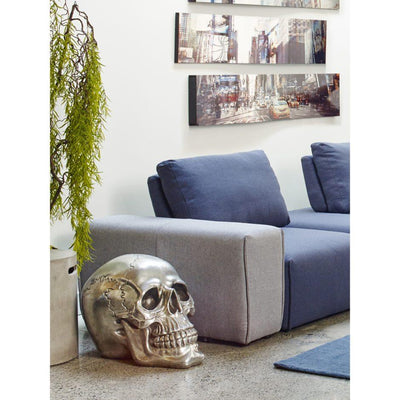 Yorick Skull Gun Metal - Al Rugaib Furniture (4583263043680)