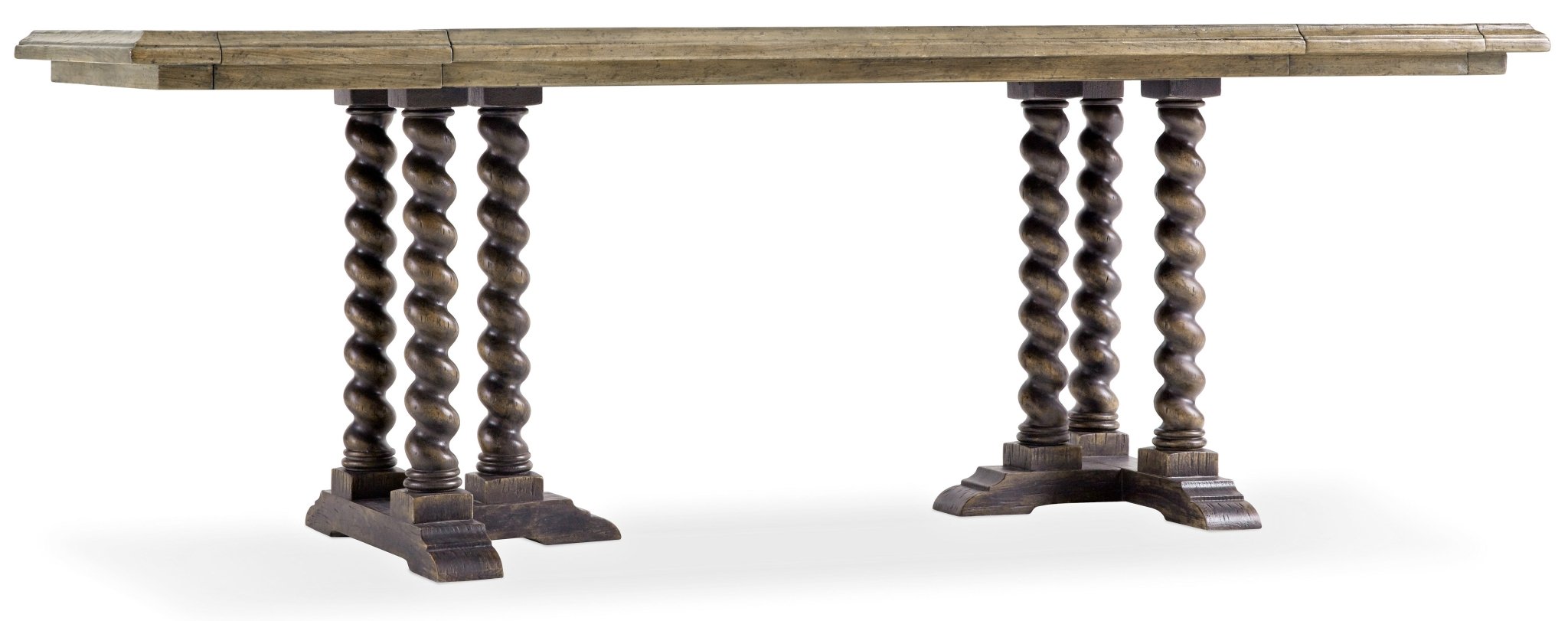 La Grange 60in Friendship Table w/2-12in Leaves Accent & End Tables| Hooker