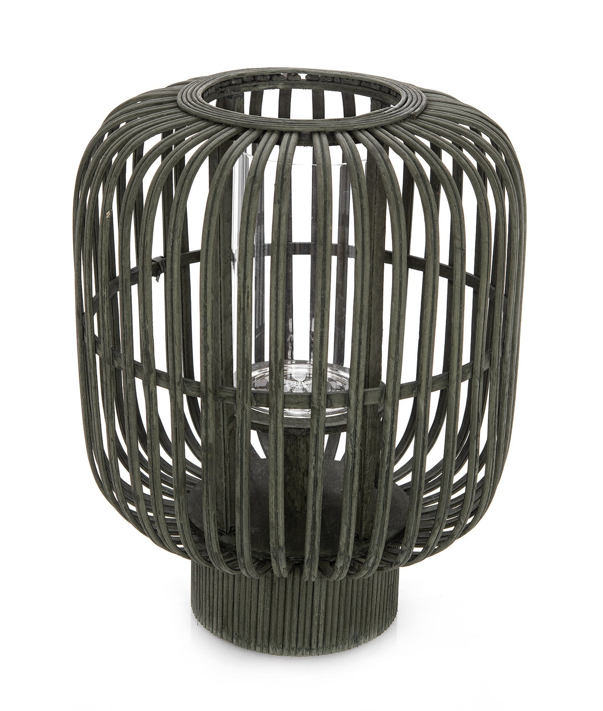 LANTERN DARK GREEN LARGE ,29*29*37 CM Lanterns| Alrugaib Furniture X Nice