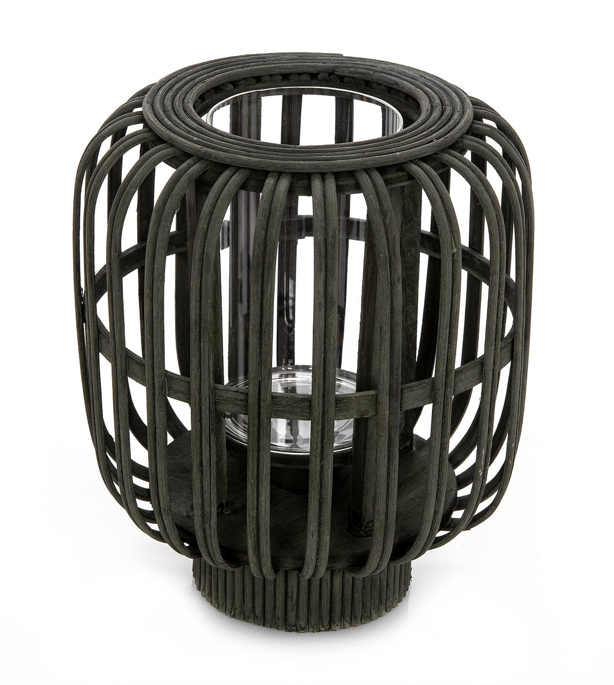 LANTERN DARK GREEN SMALL,18*18*22 CM Lanterns| Alrugaib Furniture X Nice
