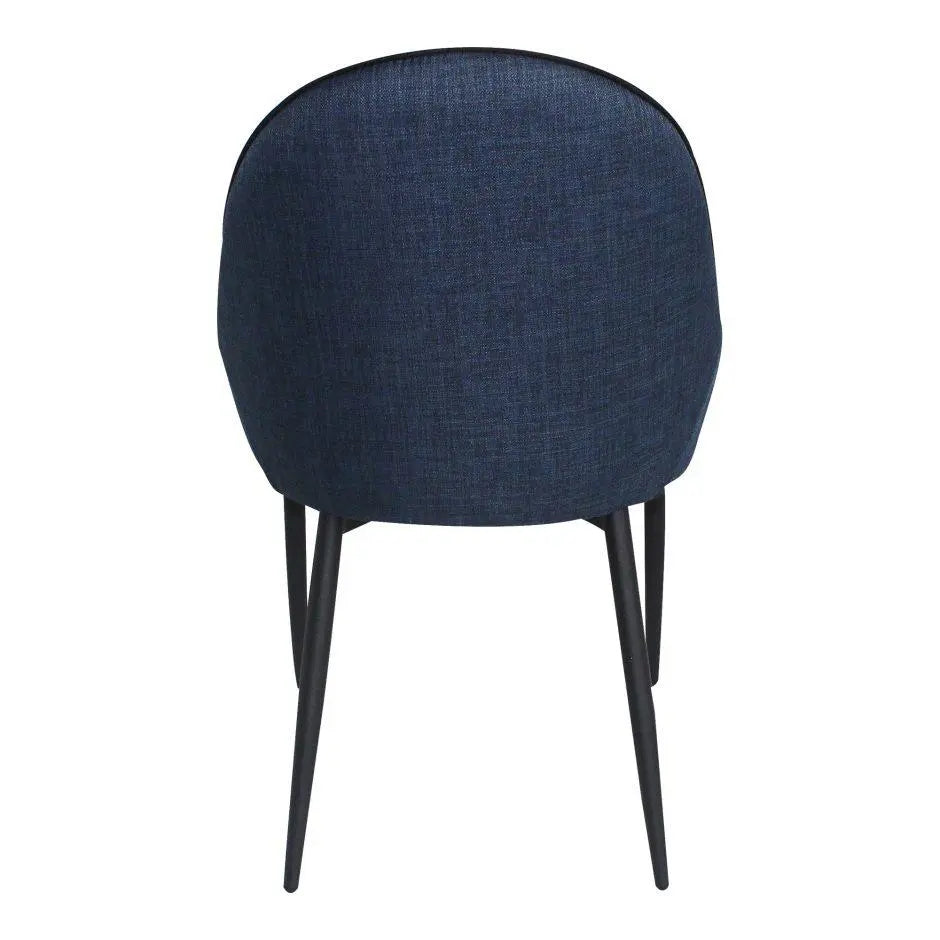 Lapis Dining Chair Dark Blue-M2 Dining Chairs| Moe's Home