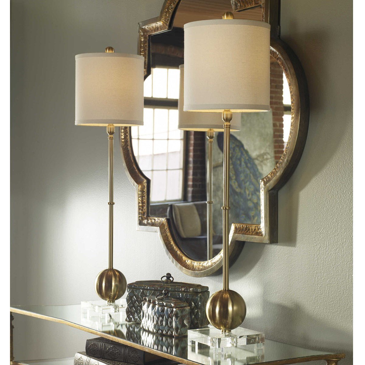 Laton Buffet Lamp Floor lamps| Uttermost