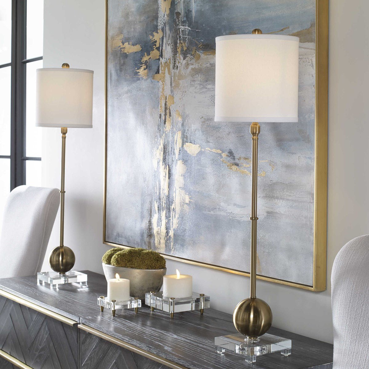 Laton Buffet Lamp Floor lamps| Uttermost