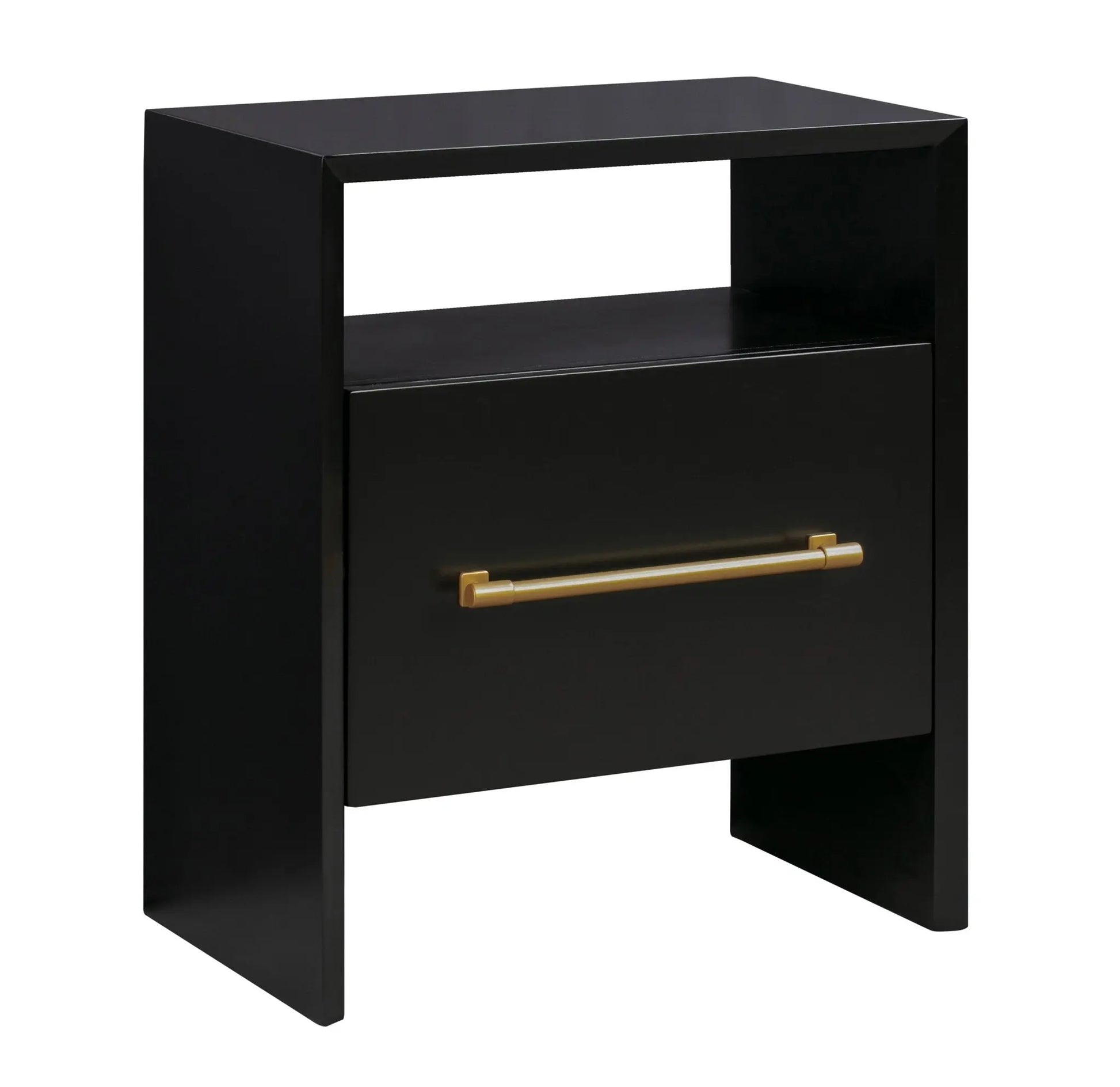 Libre Black Nightstand Nightstands| TOV